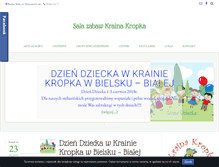 Tablet Screenshot of krainakropka.pl
